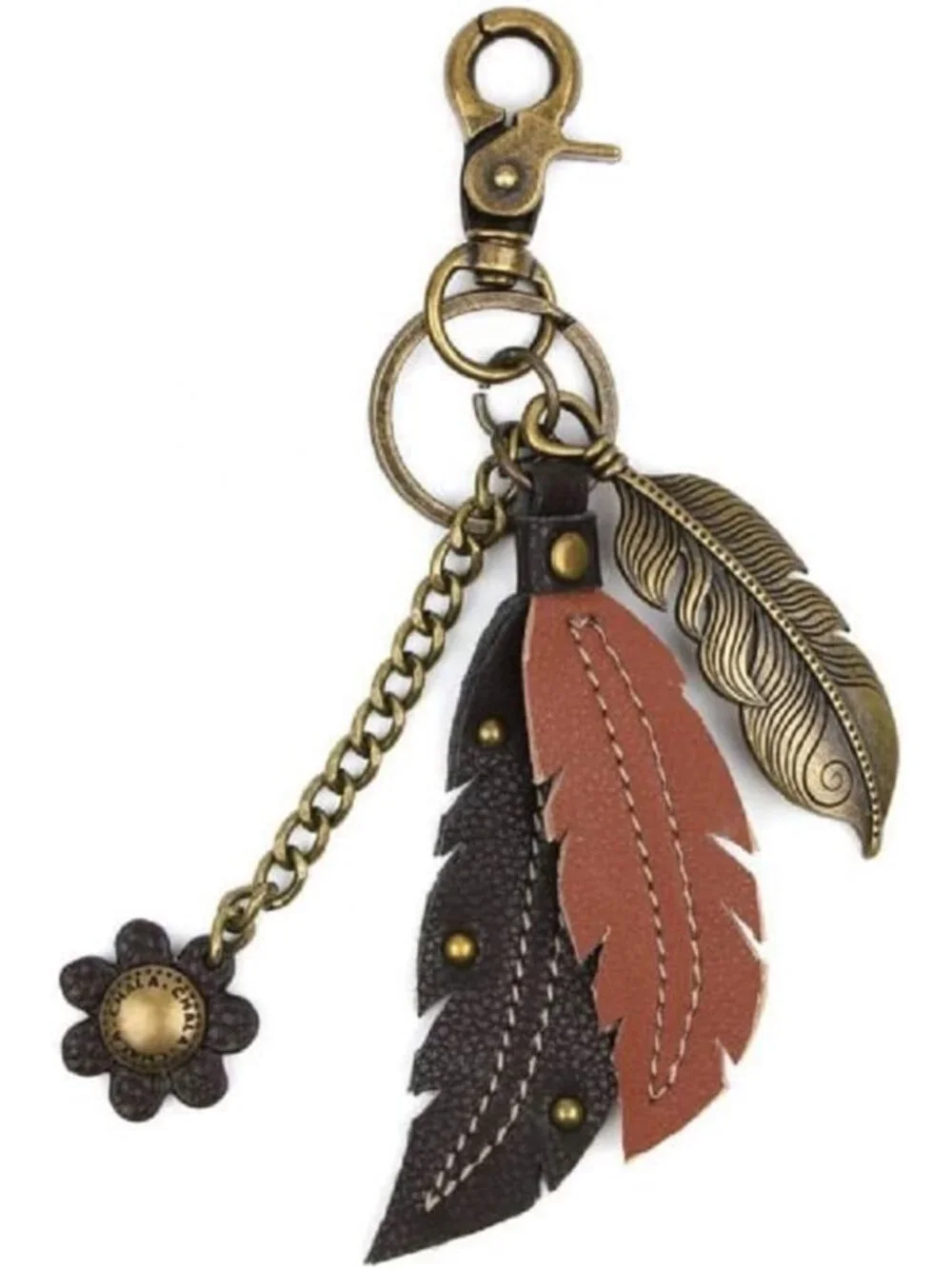 Decorative Purse Charm Key Fob & Keychain - Unique Metal Accessory for Bags